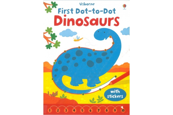 First Dot-to-Dot  Dinosaurs